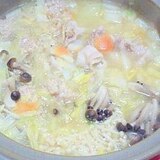 白菜・豚肉たっぷり中華風鍋の作り方